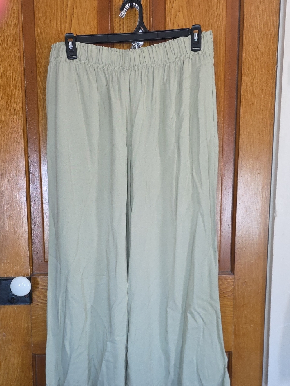 H&M Tan Wide Leg Pants